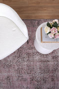 Load image into Gallery viewer, Rangitoto Rose Germain Machine Washable Rug
