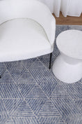 Load image into Gallery viewer, Akaroa Greenport Blue Machine Washable Rug
