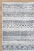 Load image into Gallery viewer, Marlborough Shadows Ash Washable Rug
