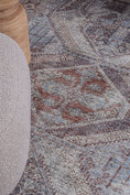 Load image into Gallery viewer, Taranaki Louvre Blue Machine Washable Rug
