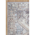 Load image into Gallery viewer, Taranaki Louvre Blue Machine Washable Runner
