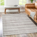 Load image into Gallery viewer, Kaikoura Mojave Lines Desert Beige Washable Rug
