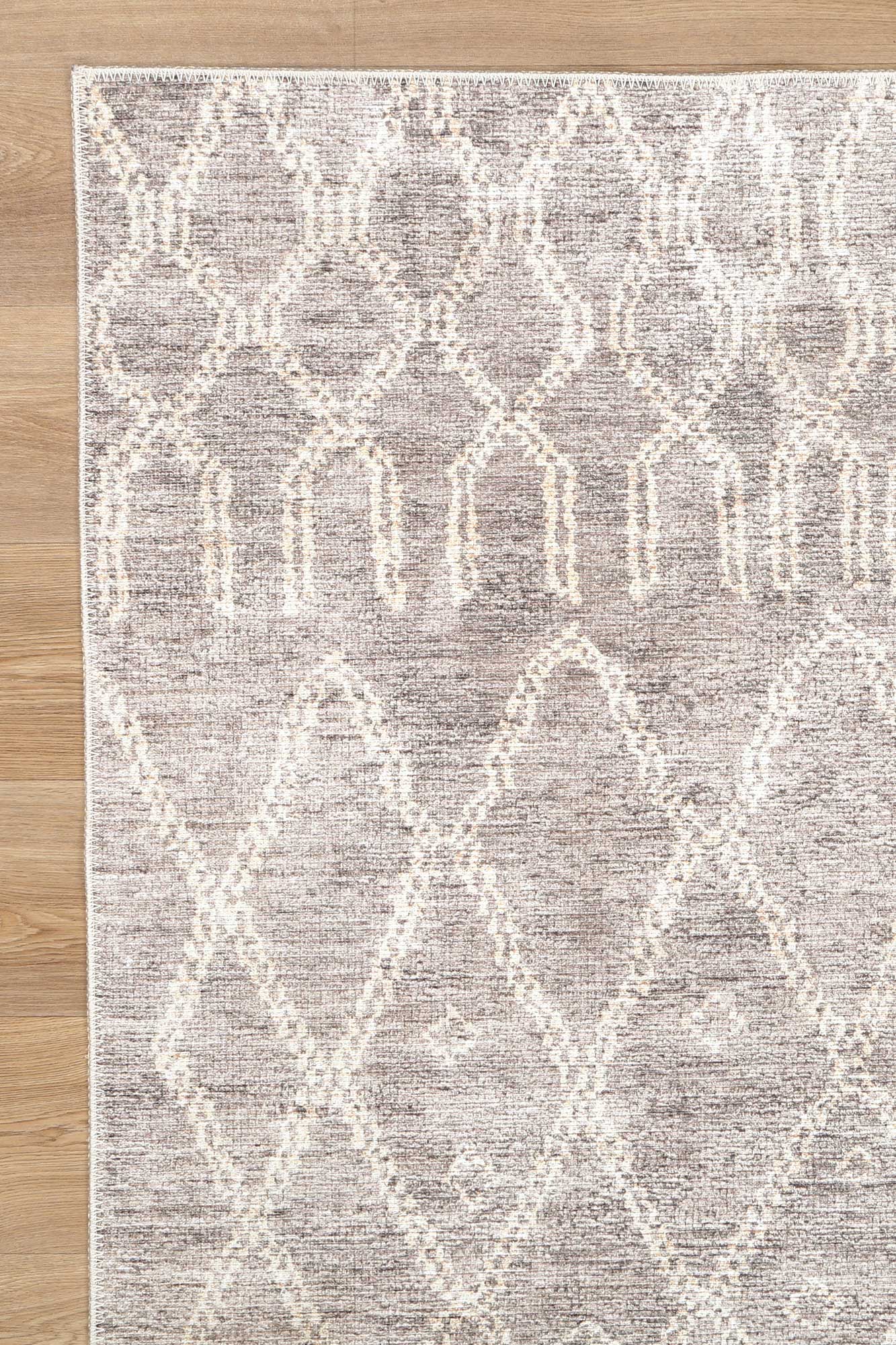 Taupo Nahla Beige Nordic Washable Rug