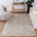 Load image into Gallery viewer, Taupo Nahla Beige Nordic Washable Rug
