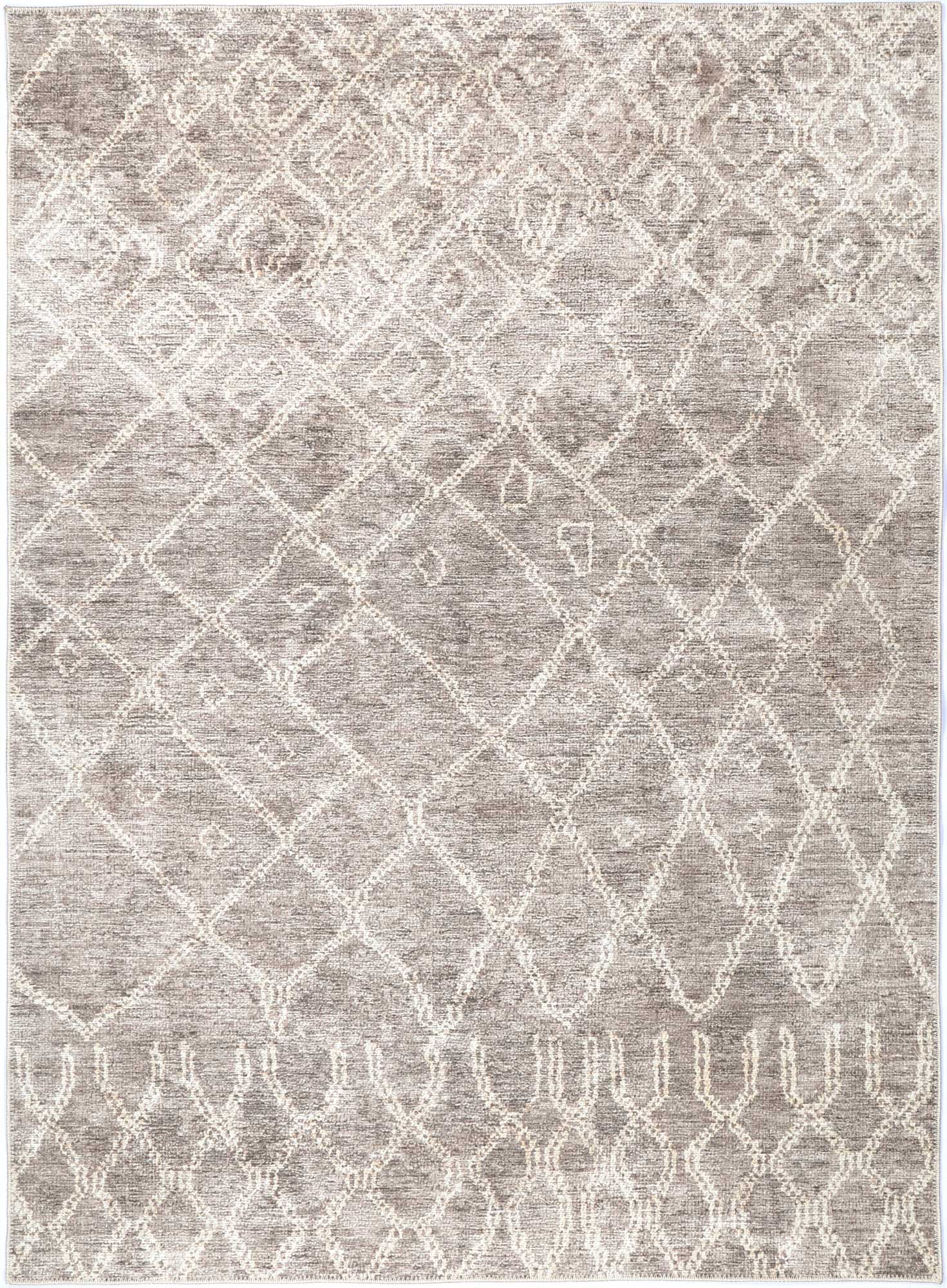 Taupo Nahla Beige Nordic Washable Rug