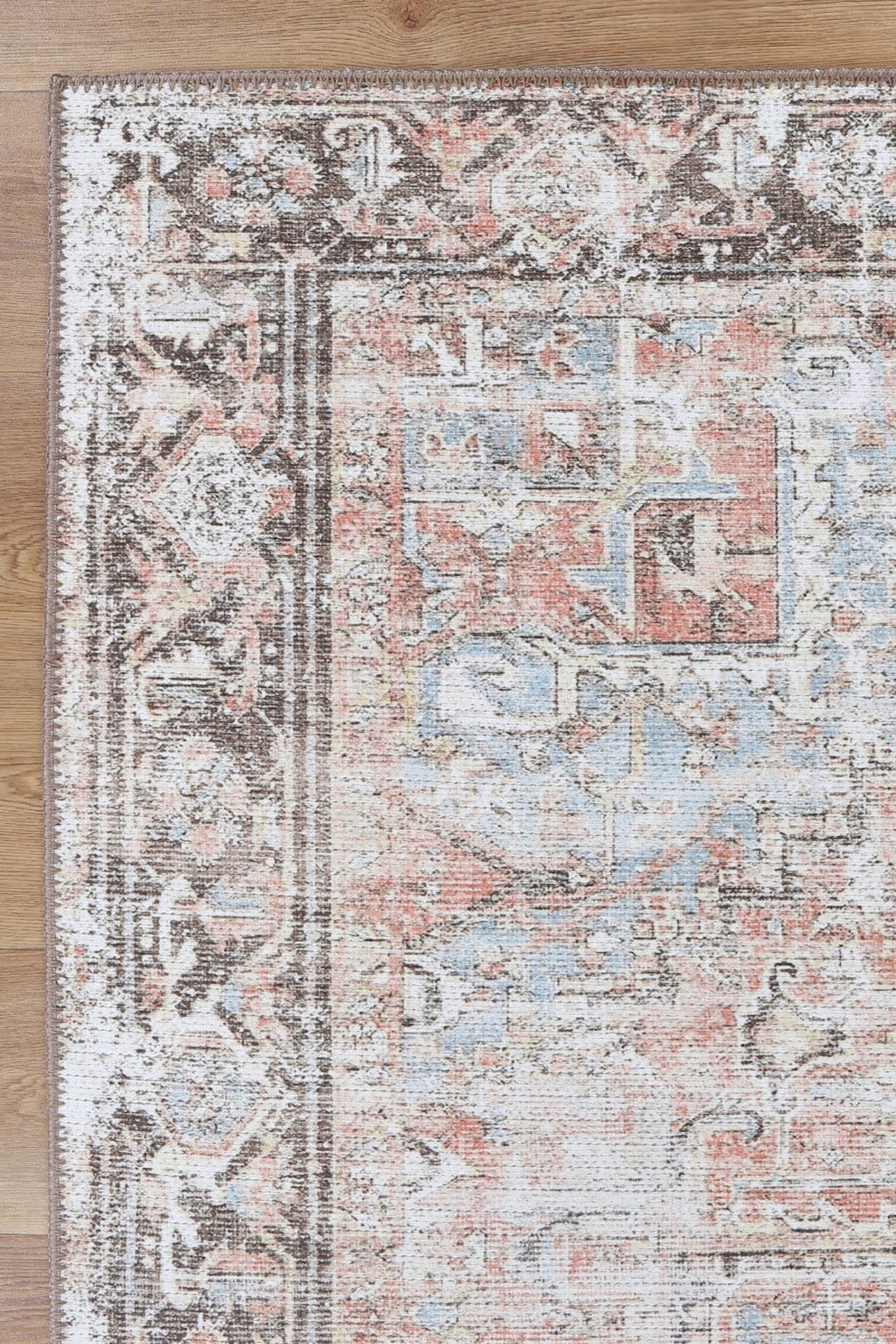 Motueka Nuzi Multi Machine Washable Rug