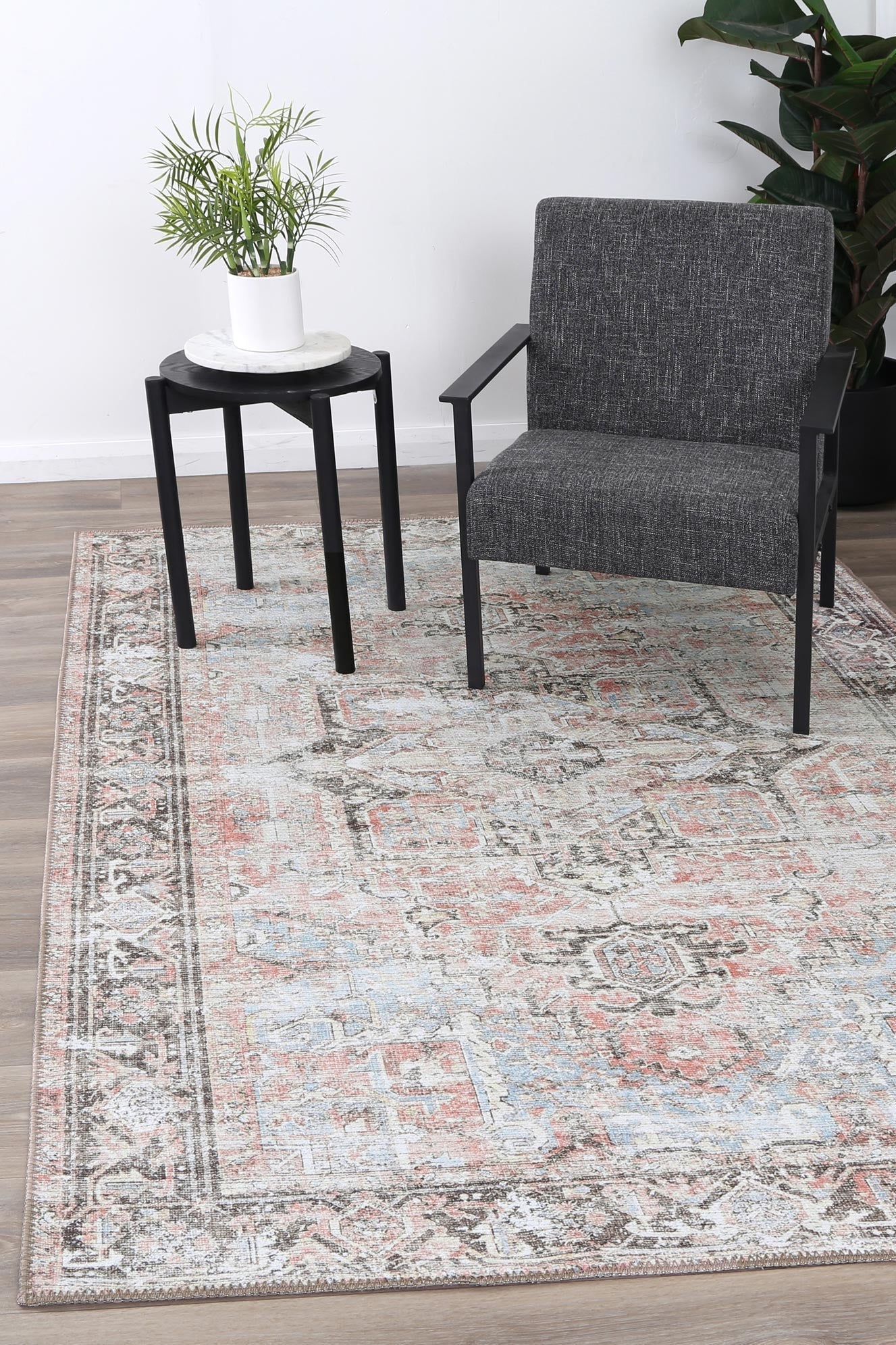 Motueka Nuzi Multi Machine Washable Rug