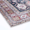 Load image into Gallery viewer, Piha Rajah Aztec Multi Vintage Washable Rug
