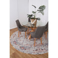 Load image into Gallery viewer, Te Anau Sauville Multi Distressed Vintage Round Washable Rug
