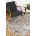 Load image into Gallery viewer, Te Anau Sauville Multi Distressed Vintage Round Washable Rug
