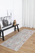 Load image into Gallery viewer, Te Anau Sauville Multi Distressed Vintage Washable Runner
