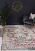 Load image into Gallery viewer, Pakiri Kazak Ruby Traditional Washable Rug
