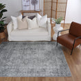 Load image into Gallery viewer, Hauraki Tuttul Grey Machine Washable Rug
