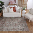 Load image into Gallery viewer, Hauraki Tuttul Rust Machine Washable Rug
