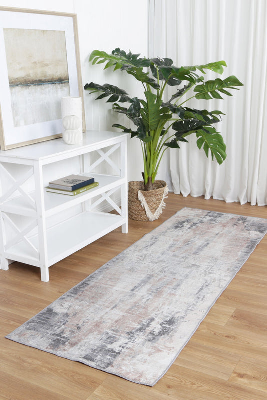 Queenstown Twilight Neutral Washable Runner