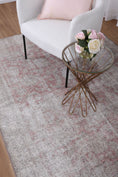 Load image into Gallery viewer, Merino Adeline Peach Vintage Washable Rug
