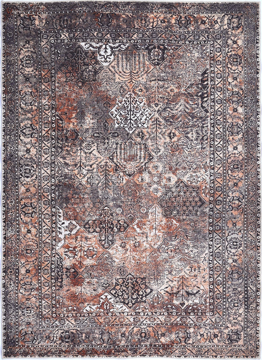 Manawatu Tanner Neutral Vintage Washable Rug