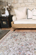 Load image into Gallery viewer, Whangarei Wreath Multi Vintage Washable Rug
