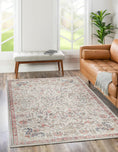 Load image into Gallery viewer, Whangarei Wreath Multi Vintage Washable Rug
